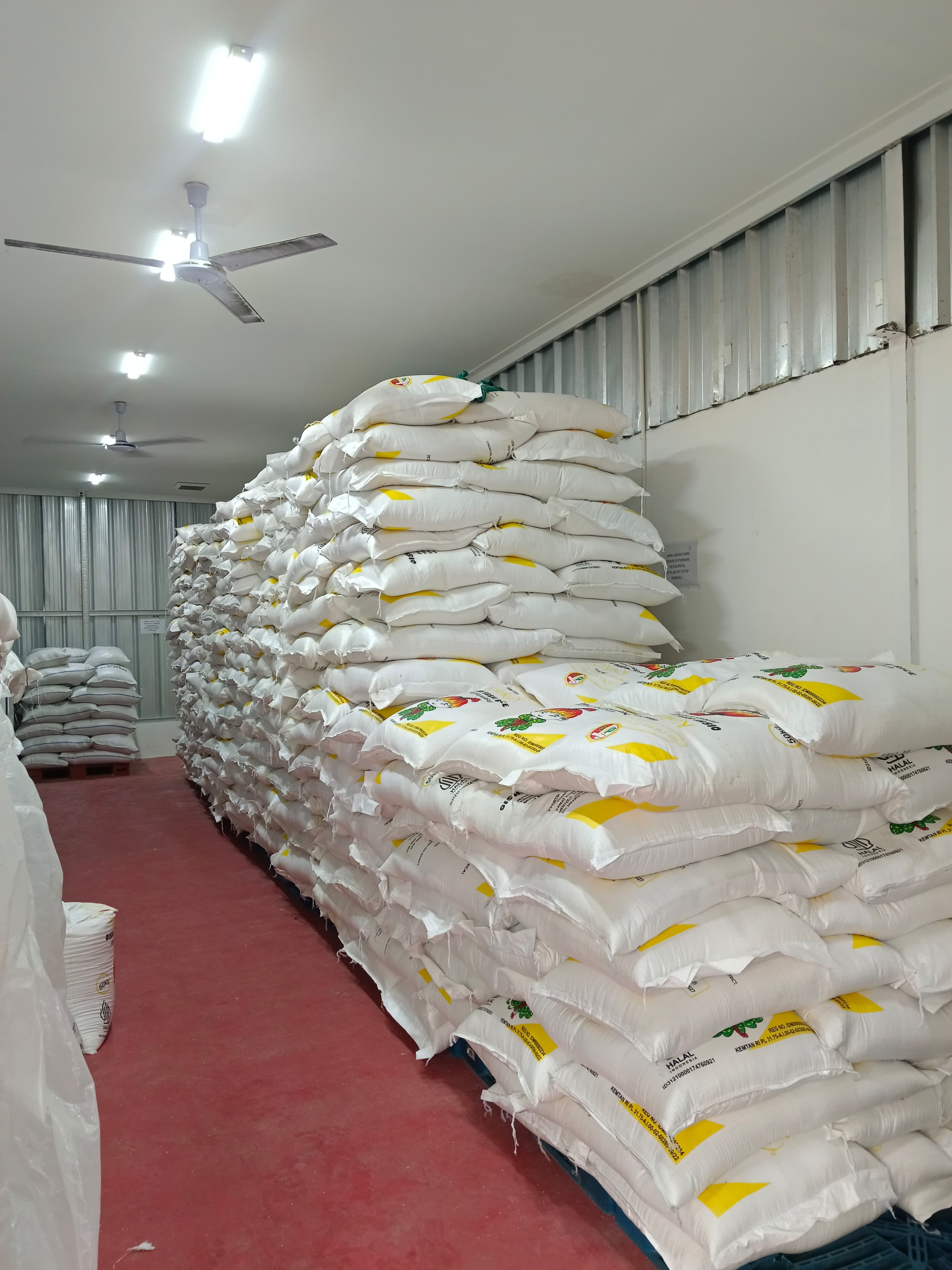 Foto stok bahan baku